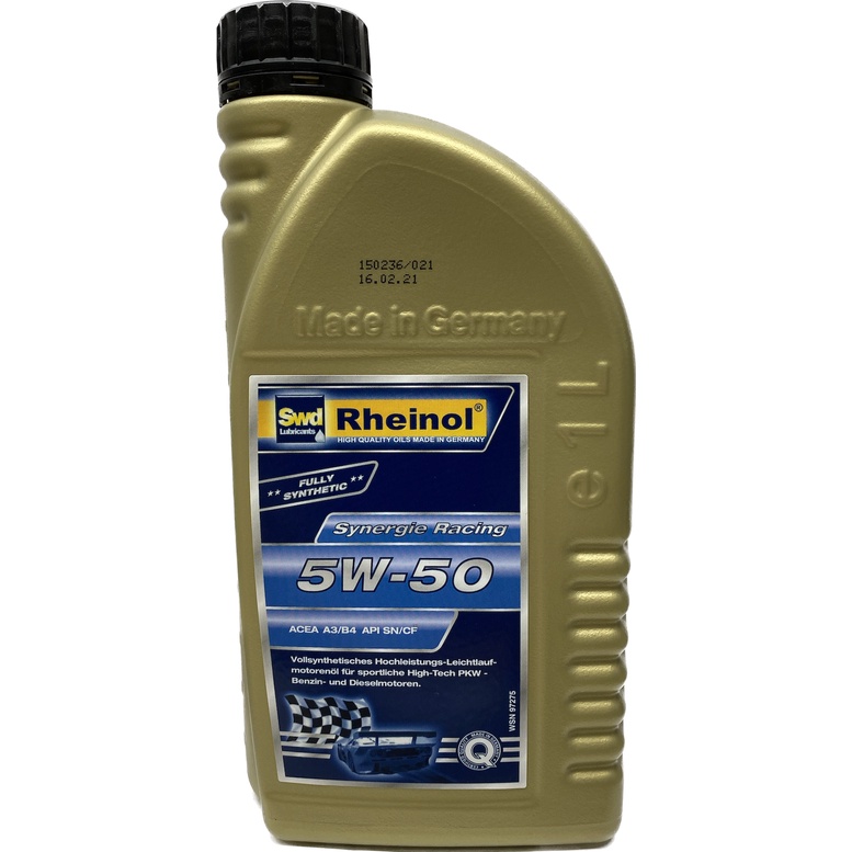 油小販 SWD RHEINOL Synergie Racing 5W-50 5W50 全合成機油 1817