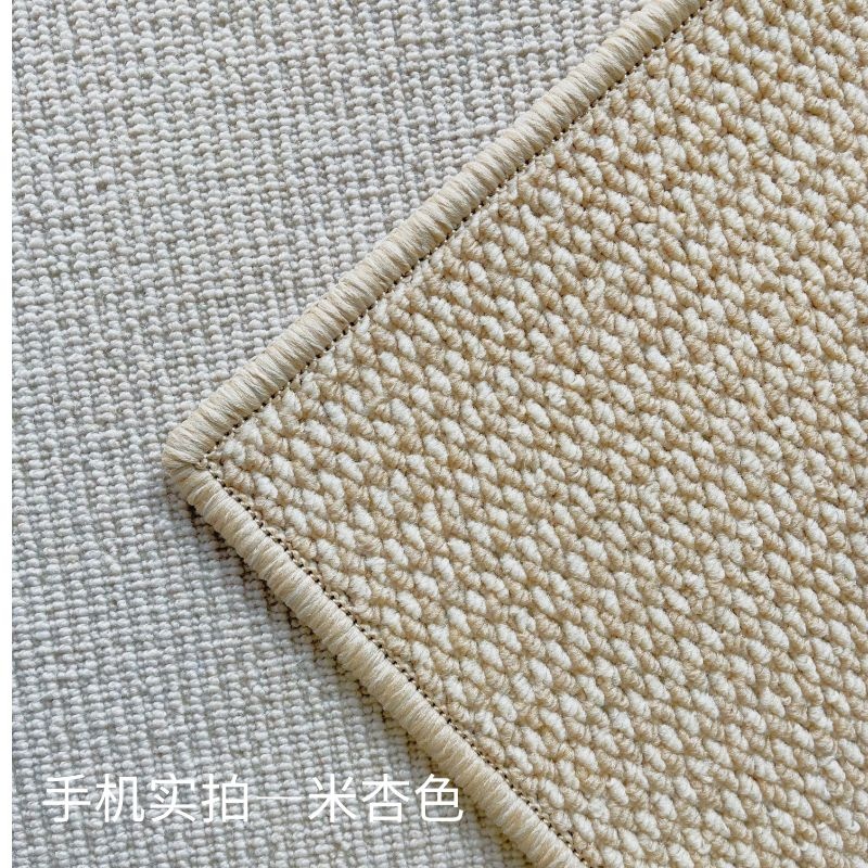 地毯 黃麻地毯  地墊 支持訂製  日式純色亞麻劍麻編織夏天地毯客廳原木風滿鋪短毛耐臟易打理定制