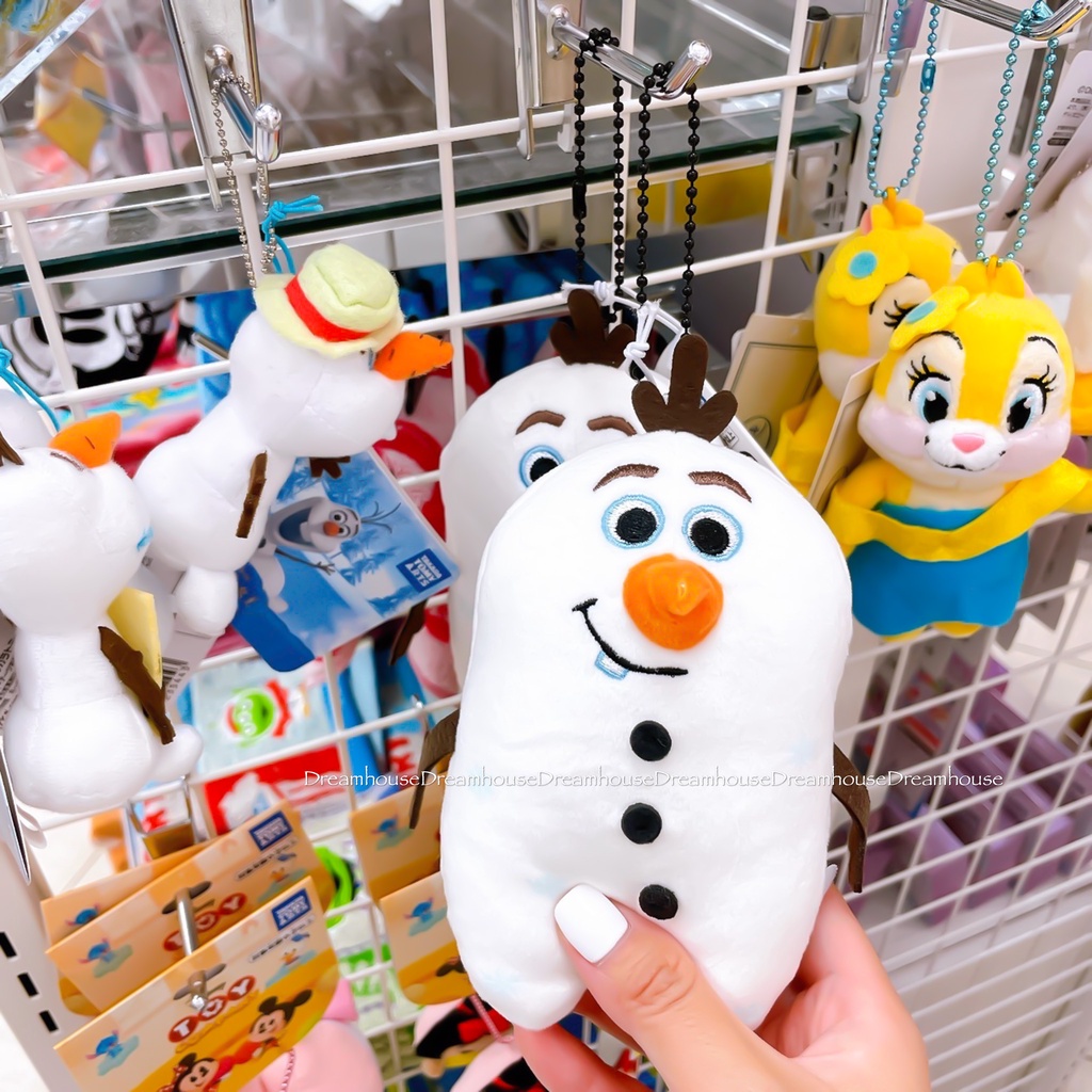 日本帶回 迪士尼 Mocchi-mocchi 冰雪奇緣 雪寶 Olaf 吊飾娃娃 鑰匙圈 珠鍊吊飾 玩偶 娃娃 吊飾