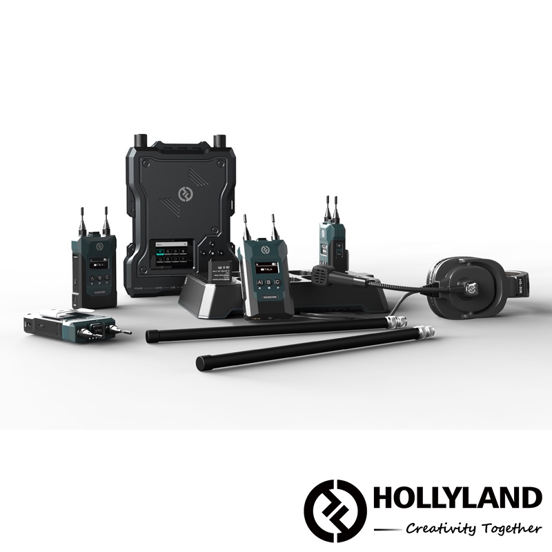 【HOLLYLAND】SOLIDCOM M1-4B 無線通訊系統 Intercom 無線通話設備｜台灣唯一代理