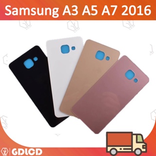 SAMSUNG 適用於三星 Galaxy A3 A5 A7 2016 A310 A510 A710 後蓋玻璃電池蓋後門外