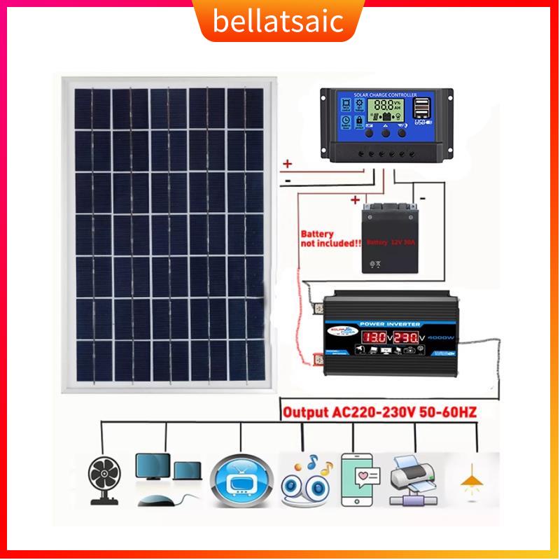 NEW 12V/24V Solar Panel System 20W Solar Panel Battery Charg