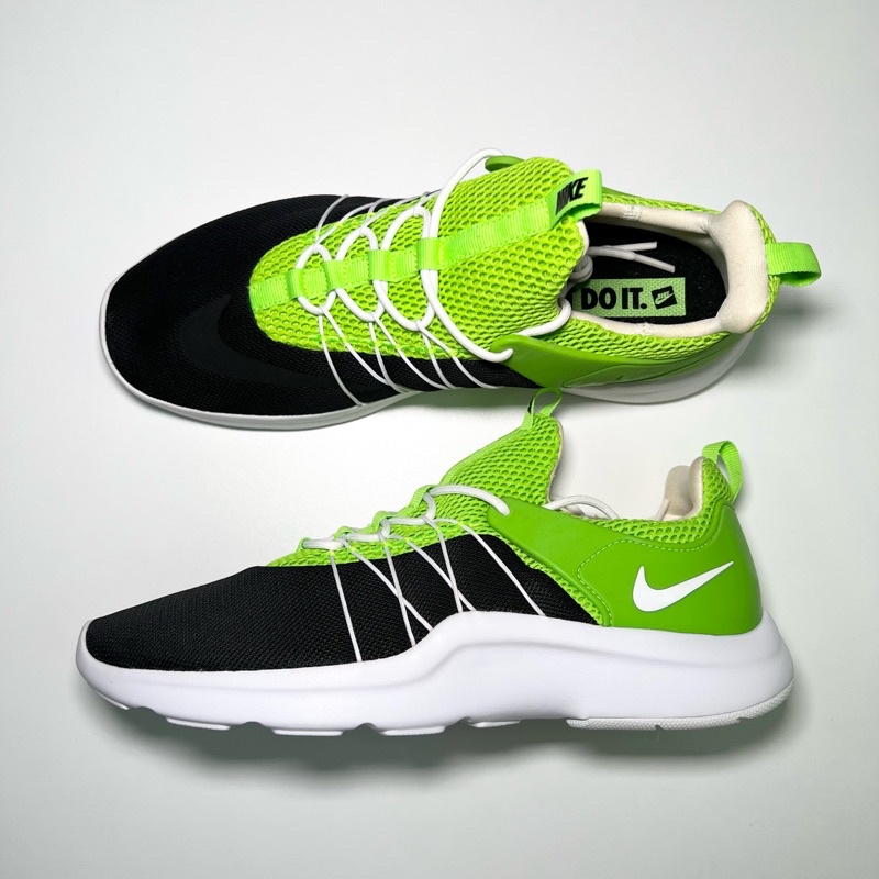 &lt;全新男鞋&gt; Nike Air Darwin Low 飛線 低筒 網布 休閒 運動 黑螢光綠 819803-013