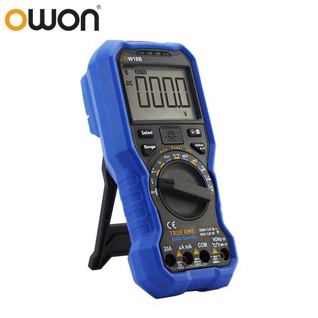 【祥昌電子】OWON OW18B 手持式萬用表 三用電表 數位電表 (藍牙)