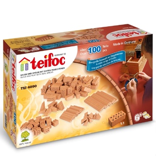 【德國Teifoc】德國Teifoc 益智磚塊建築玩具 TEI-4090 混合積木