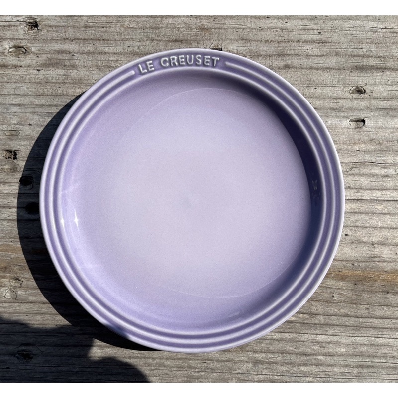 LC 🍒 圓盤19cm (藍鈴紫）碗盤 Le creuset 鍋具 餐廚用品系列