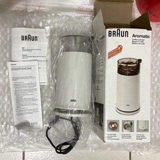 現貨 全新 美國帶回 德國百靈 BRAUN 咖啡豆研磨機 磨豆機