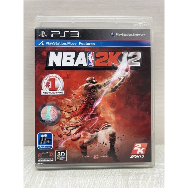 PS3 遊戲片 NBA 2k12 SONY PS3 2手遊戲片 二手遊戲光碟 遊戲片