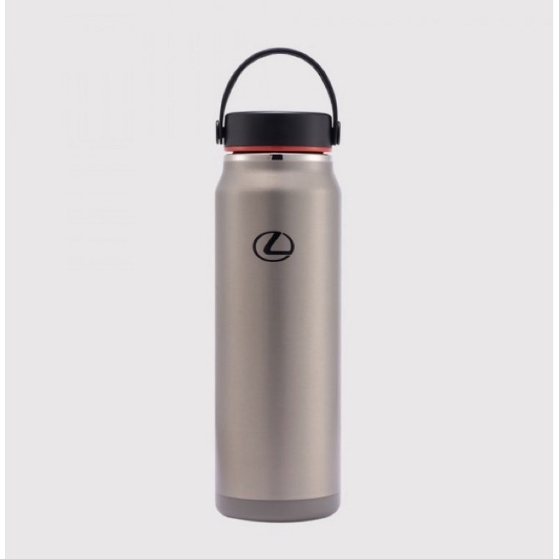《LEXUS》現貨 原廠精品 聯名款 Hydro Flask 20oz寬口真空保溫鋼瓶 環保壺 登山/露營 質感