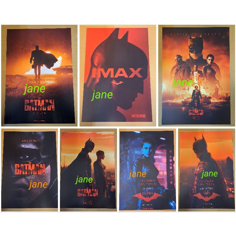 現貨 蝙蝠俠 貓女 電影海報 A3海報 IMAX海報