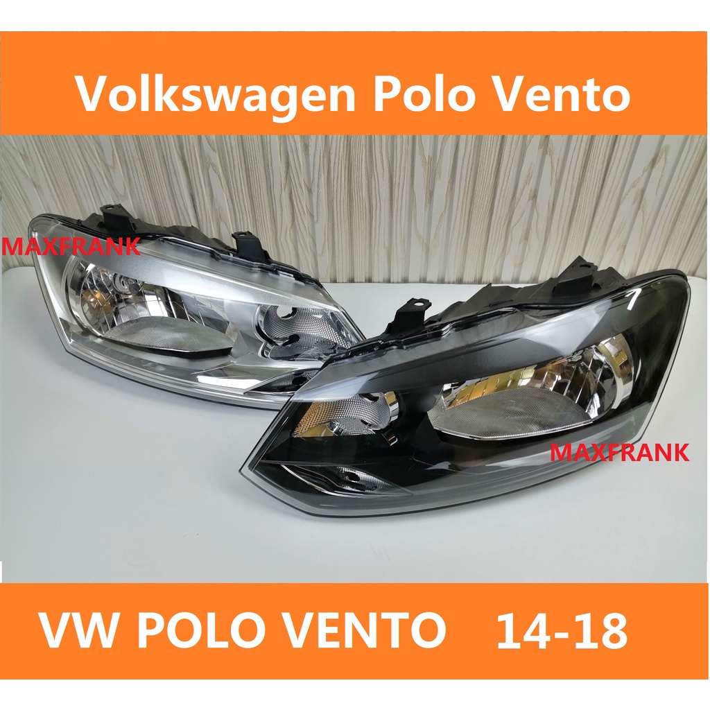 10-18款 福斯 VW POLO VENTO 鹵素 頭燈 大燈 前大燈 前照燈 大燈外殼 替換式燈殼