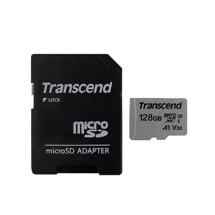 【中將3C】Transcend 創見 microSDXC 300S 128G 記憶卡 .TS128GUSD300S-A