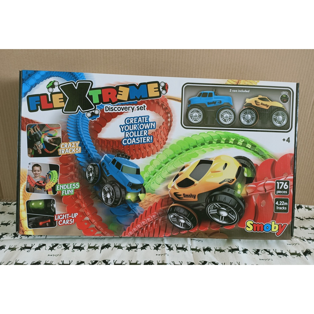 ❤現貨-全新品❤ Smoby 軌道衝鋒車 176件組 軌道車 玩具 好市多 Costco