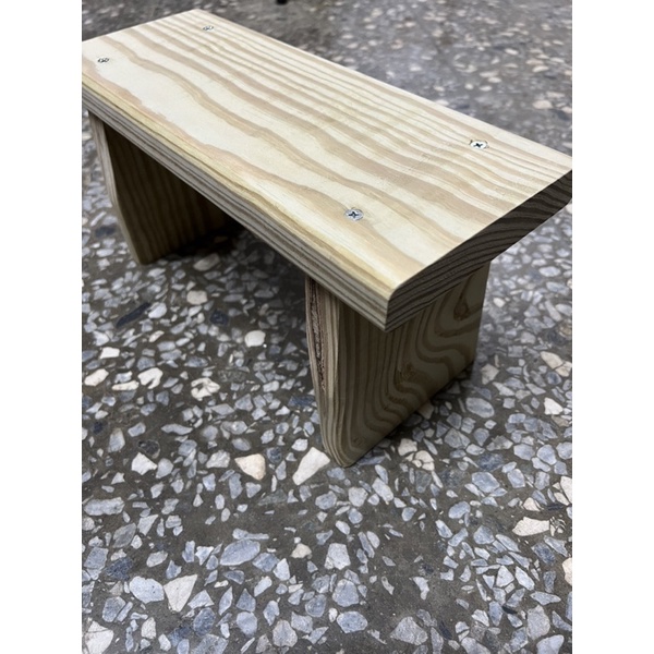 南方松 小板凳 木作 實木 客製化 小凳子 墊高椅 戶外椅 未上漆