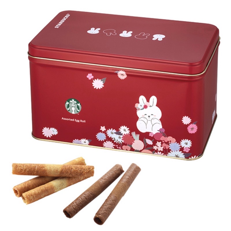 【現貨】星巴克綜合蛋捲 附專屬提袋18盒一箱 Starbucks