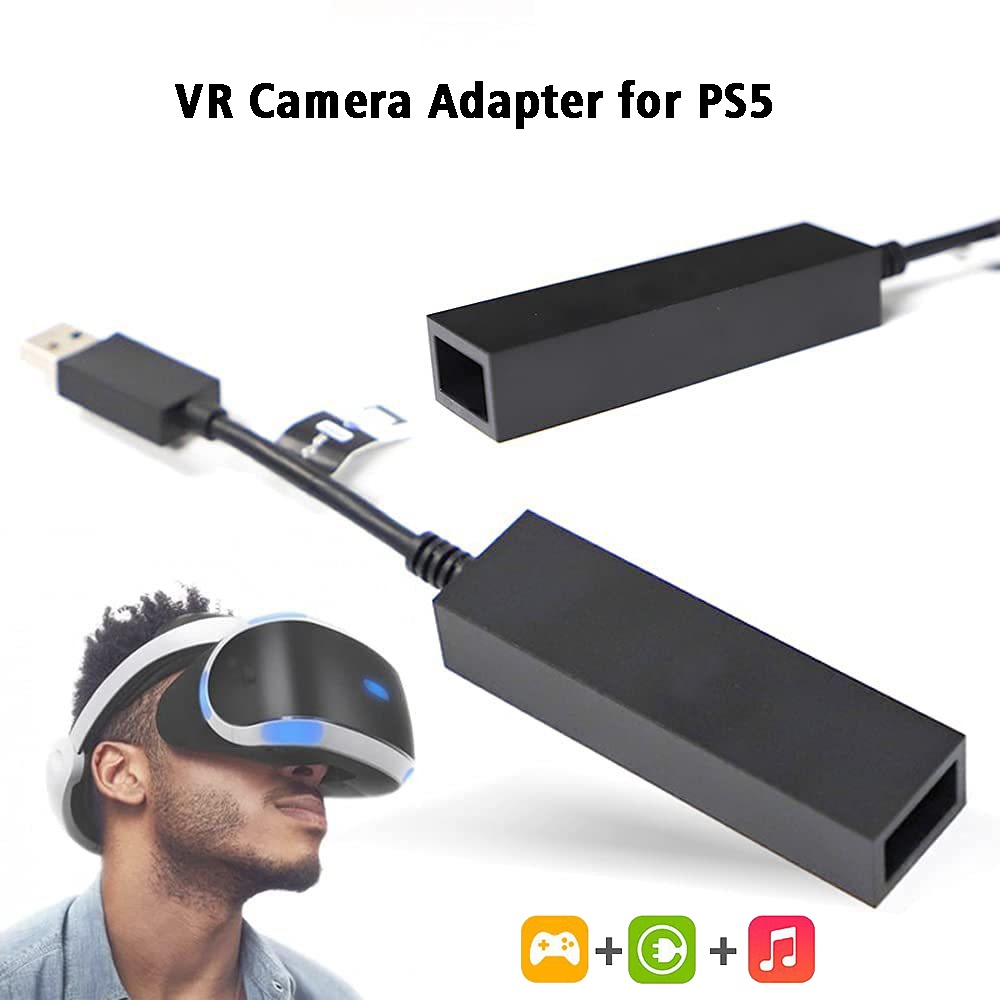 Usb3.0 到 VR 連接器迷你相機適配器適用於索尼 PlayStation PS5 遊戲機 PS VR 到 PS5