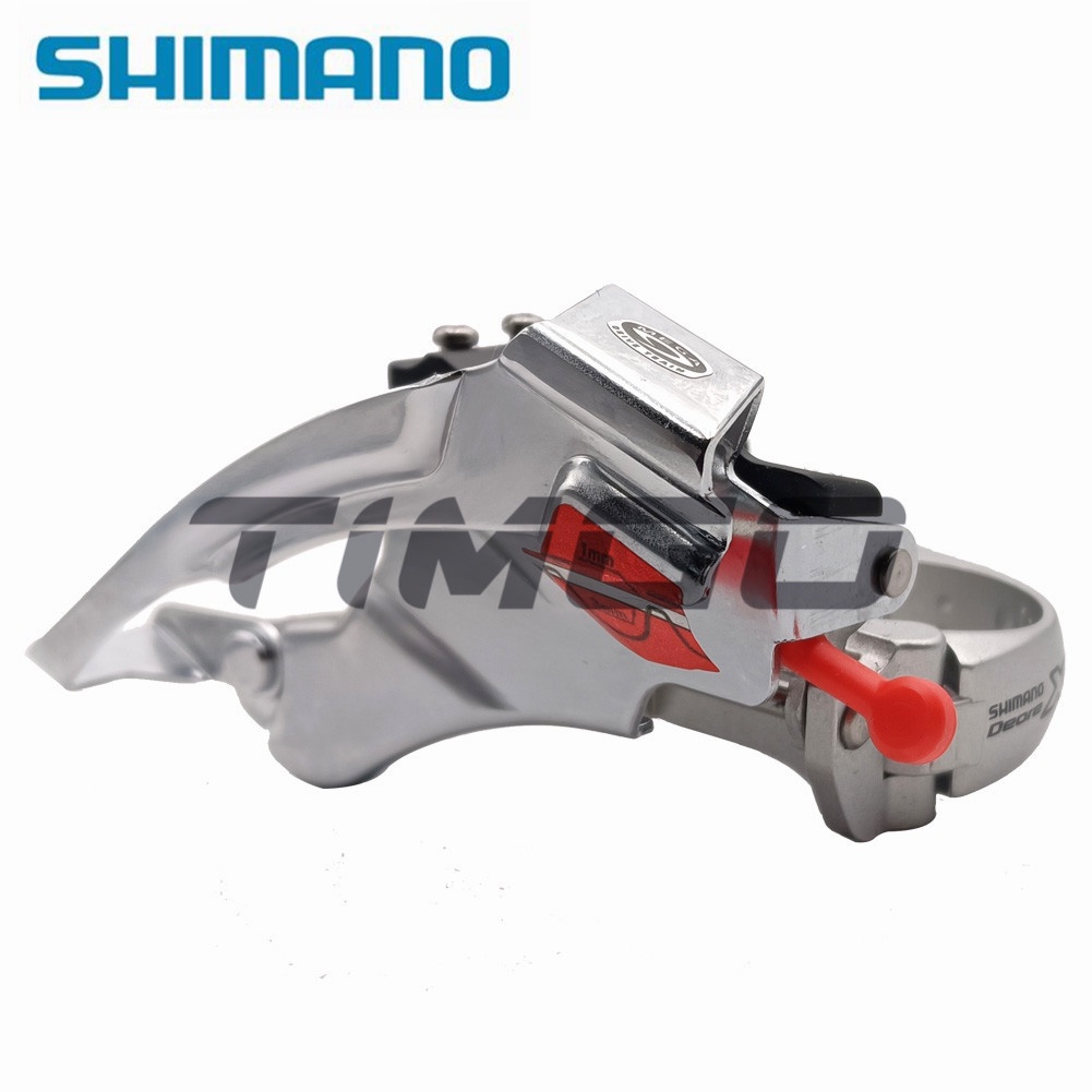Shimano Deore XT FD-M760A 3x9 速山地自行車自行車前變速器雙拉夾式 34.9 毫米