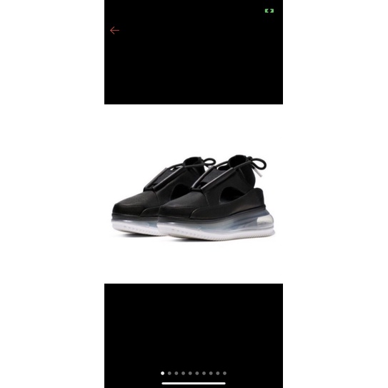 Nike Air Max FF720 氣墊涼鞋 黑 23.5
