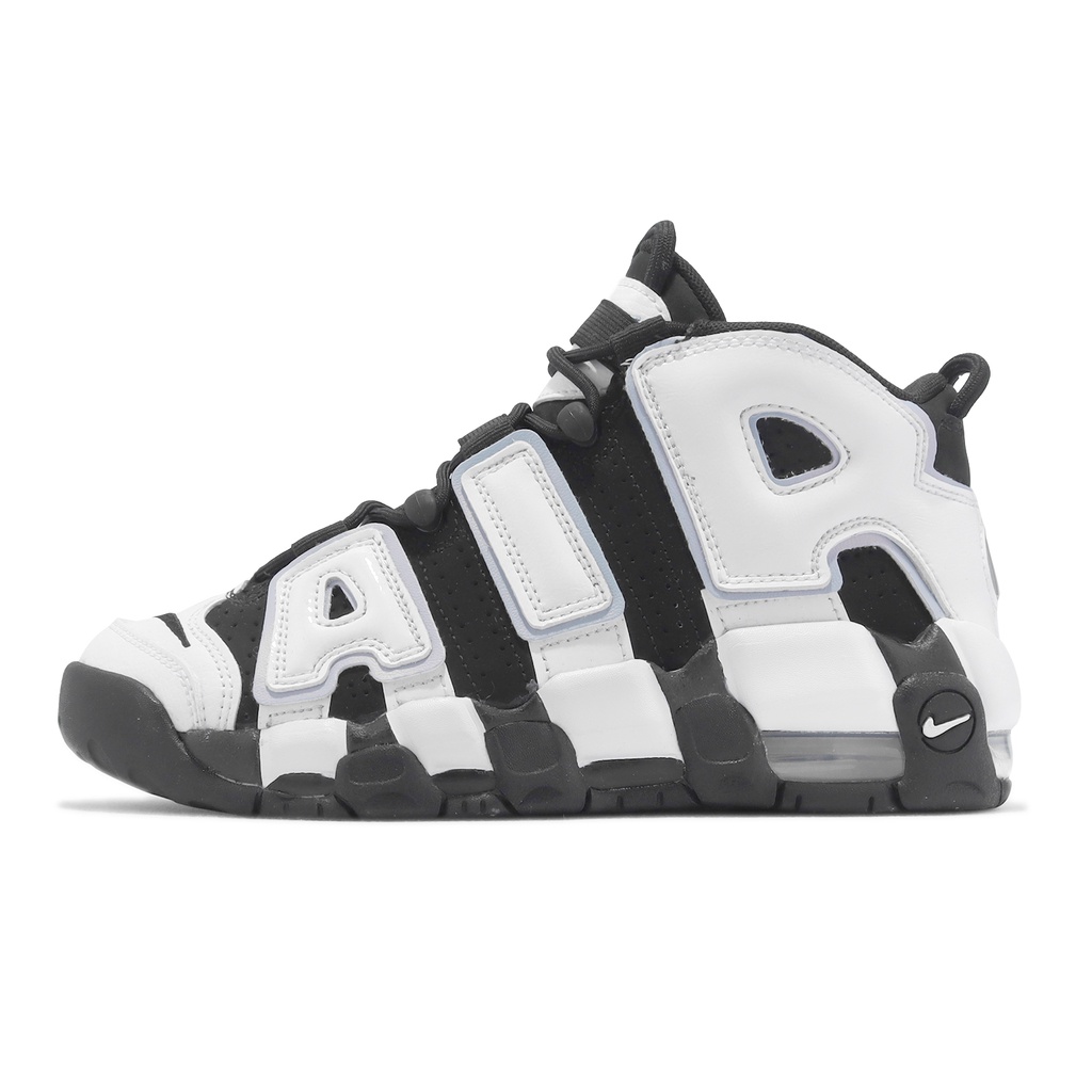 Nike 休閒鞋 Air More Uptempo GS 黑 白 大AIR 女鞋 大童鞋 ACS DQ6200-001