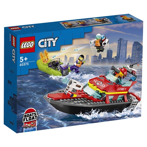 LEGO樂高 LT60373 消防救援船 Fire Rescue BoatCity Fire系列
