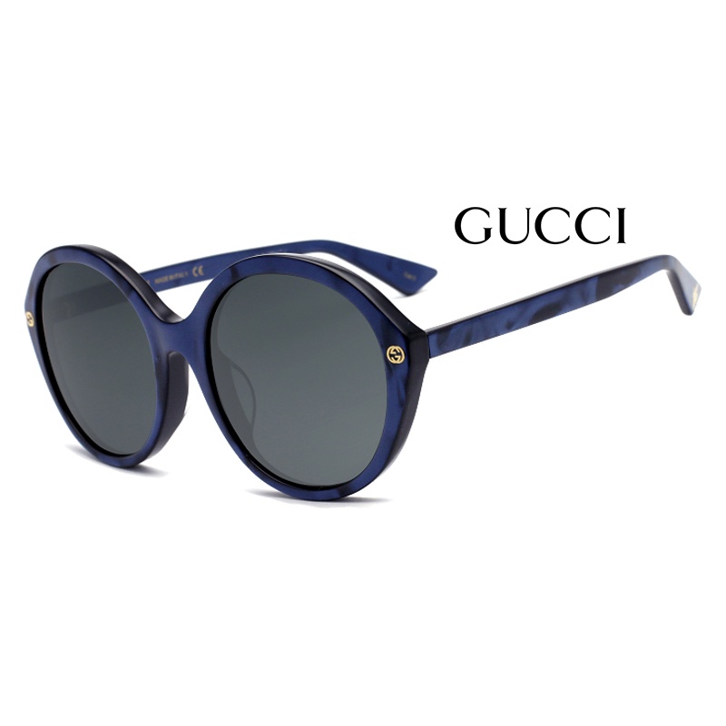 GUCCI GG0023SA 古馳太陽眼鏡｜時尚圓框潮流墨鏡 女生品牌太陽眼鏡框【幸子眼鏡】