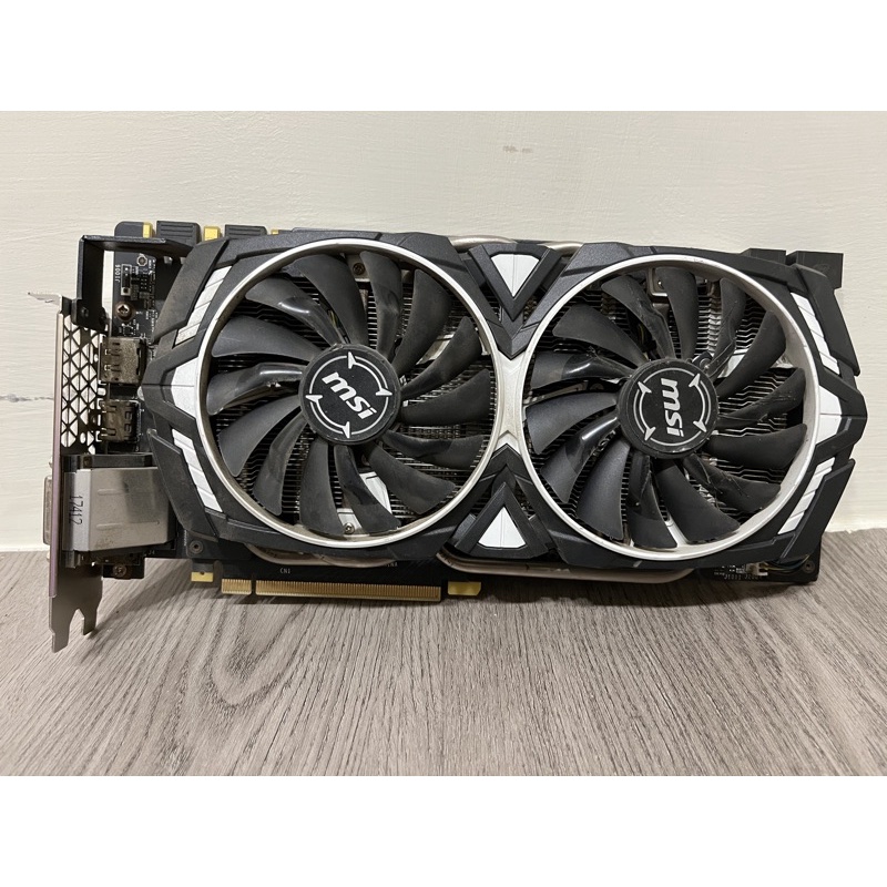 MSI 微星 GTX 1070ti 顯示卡 armor titanium gaming