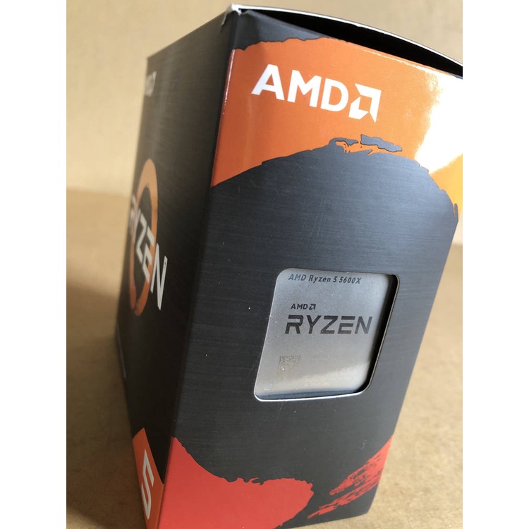 AMD R5 Ryzen 5 5600X CPU 六核 無內顯