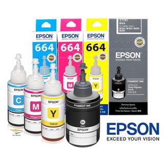 EPSON 774/664 原廠墨水瓶 T774100∣T664200∣T664300∣T664400