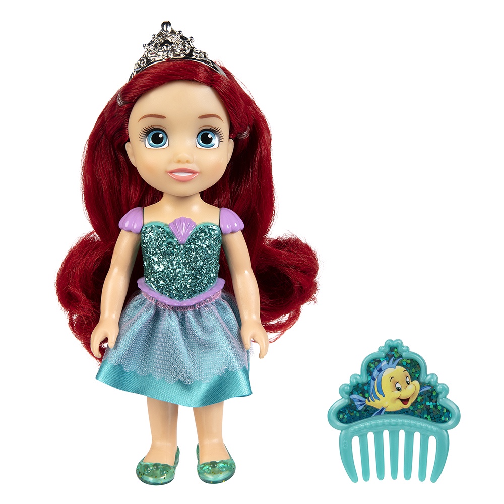 迪士尼公主6吋娃娃-小美人魚 愛麗兒 Disney Princess 正版 振光玩具