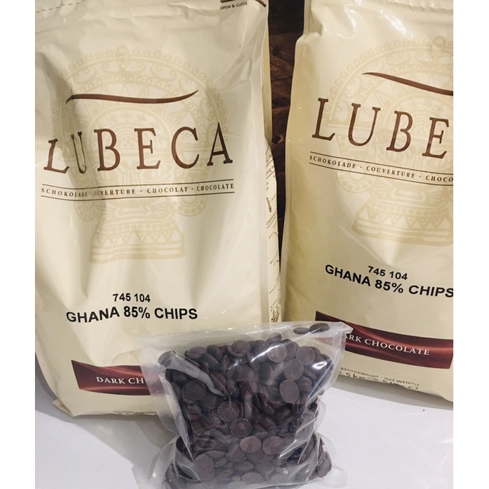 LUBECA85%莊園迦納黑巧克力扣-頂級天然巧克力1.02元0.88元/每公克