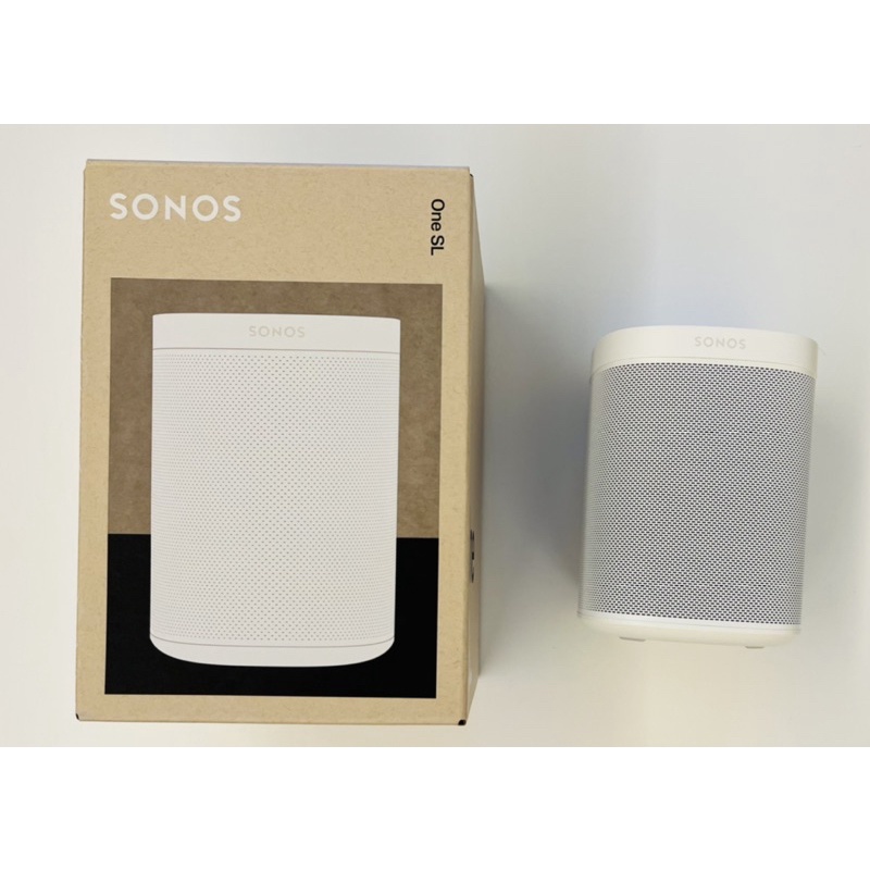 【近全新 】白色 SONOS ONE SL 無線智慧音響 喇叭 音箱 贈副廠壁掛架