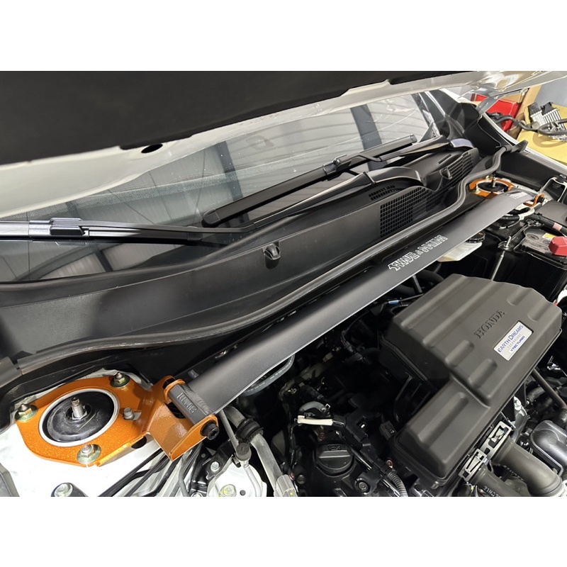 九七八汽車精品 本田 HONDA CRV5 CRV5.5 SUMMIT 鋁合金前上拉桿 引擎室拉桿 讓你行車更穩 !