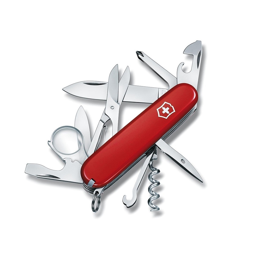 VICTORINOX 瑞士維氏 瑞士刀 Explorer 16用 91mm 紅 1.6703