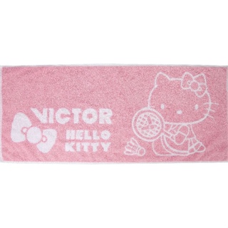 (羽球世家) VICTOR x Hello Kitty 聯名運動毛巾C-4183 粉嫩預購 羽球人男女老少都愛 送人自用