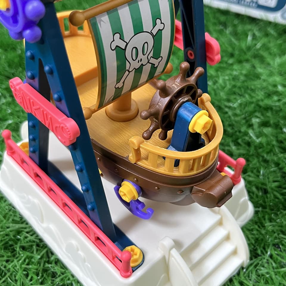 【台灣現貨】智趣游樂園（海盜🏴‍☠️船）拆裝玩具，益智玩具、螺絲工具