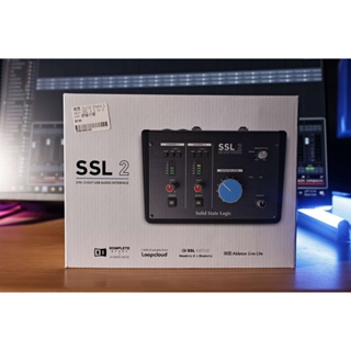 【現貨免運/贈麥克線+樂器導線】SOLID STATE LOGIC SSL 2 錄音介面 錄音卡 專業 頂級