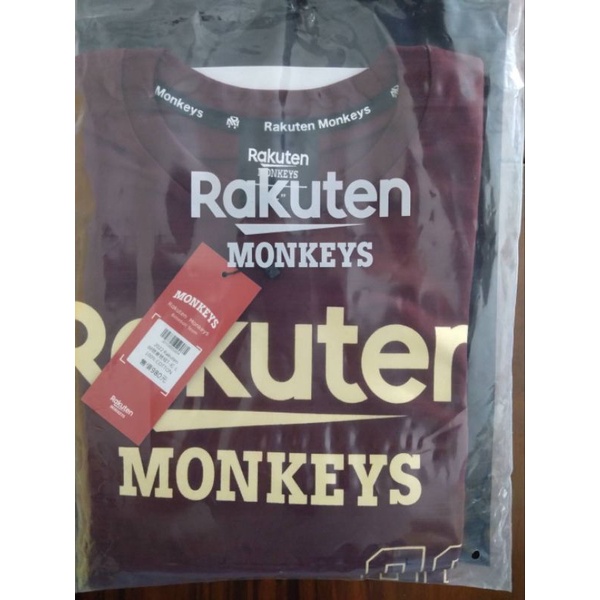 (現貨L)樂天桃猿 Rakuten monkeys 藍寅倫 球員號碼T恤