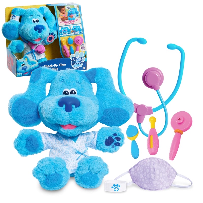 Blue's Clues 藍色小腳印 藍藍 聲光互動娃娃 醫生玩具 玩偶