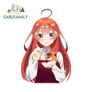 EARLFAMILY 13cm x 8.8cm The Quintessential Quintuplets 汽車貼紙冰