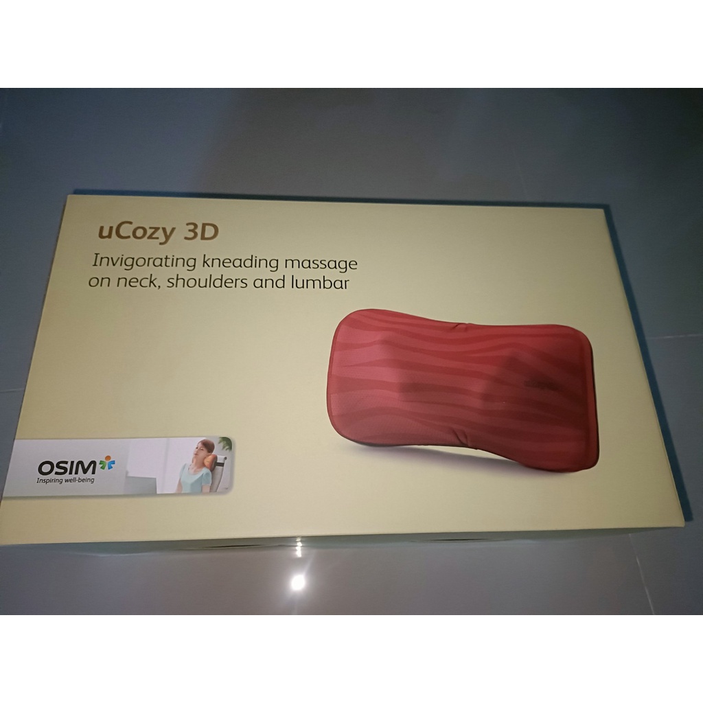 全新 OSIM uCozy 3D巧摩枕 OS-268 按摩枕 珍珠色 (按摩枕/肩頸按摩/溫熱)