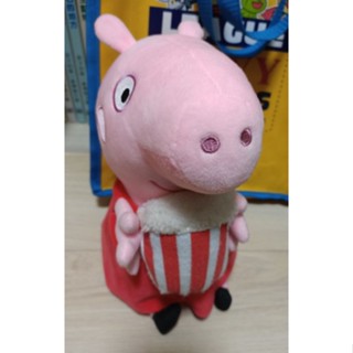 二手 正版授權 Peppa Pig 粉紅豬小妹 佩佩 娃娃 絨毛娃娃