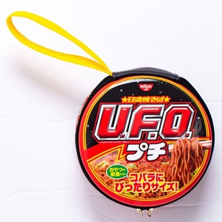 日本限定 日清 NISSIN U.F.O 炒麵 泡麵 造型 小物包 收納包 化妝包 日雜包 手提包 書籍 雜誌附錄