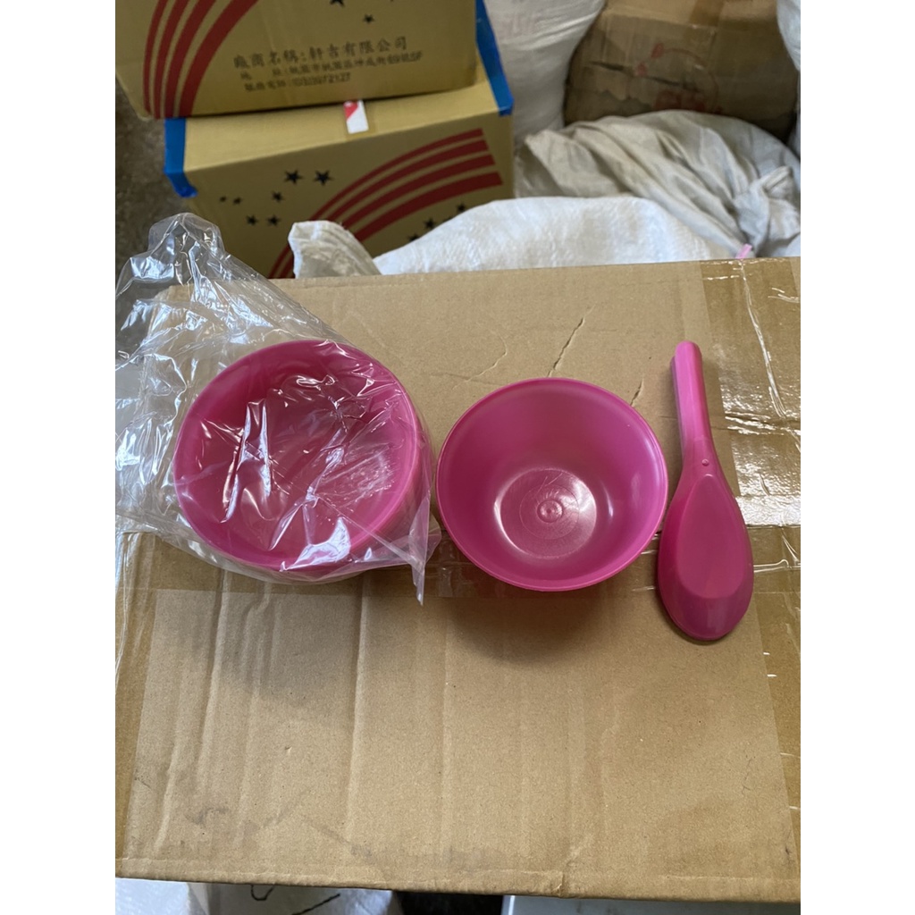 「預購」紅硬湯匙 免洗餐具 辦桌專用 免洗碗 塑膠餐具