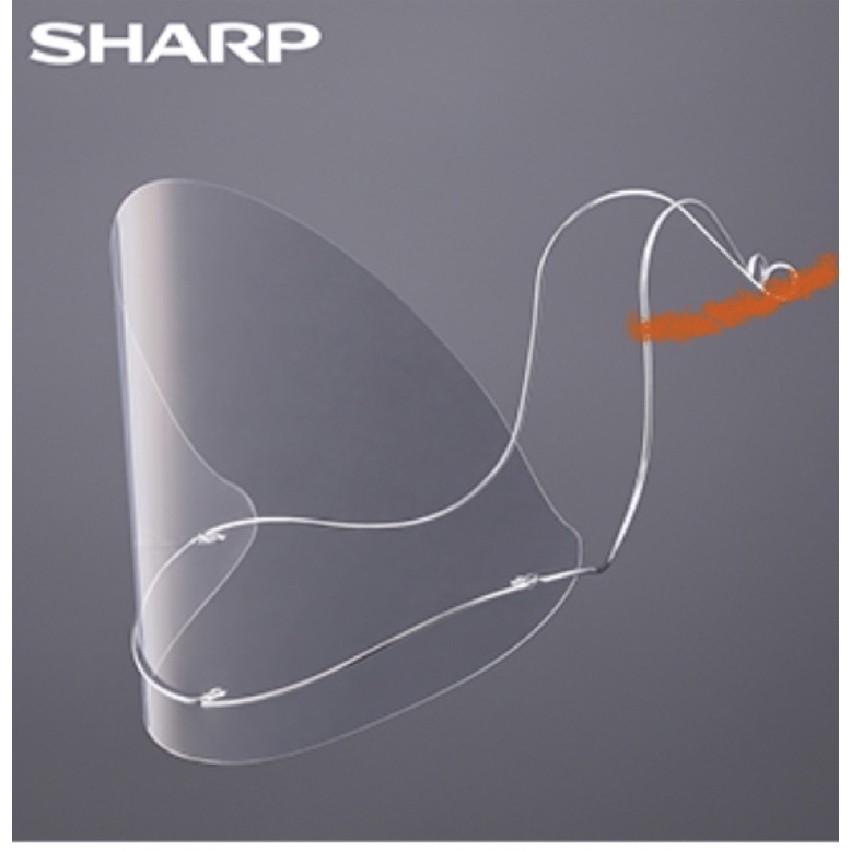 SHARP 夏普奈米蛾眼  防護面罩/口部專用 餐飲業 服務業用 再送3M N95口罩 四入