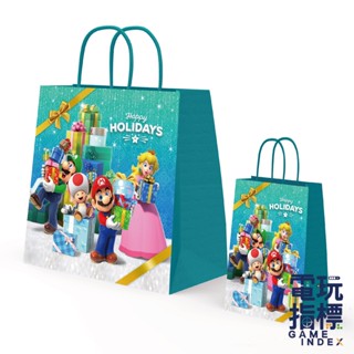 【電玩指標】十倍蝦幣 NS Switch 任天堂 特典 2022 冬季 Happy Holidays 紙袋 特點 提袋