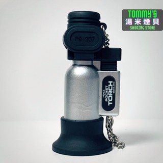 🔥全館免運費🔥日本PRINCE 打火機 ”POCKET TORCH“『銀色款』單孔防風噴射、型號：207CL