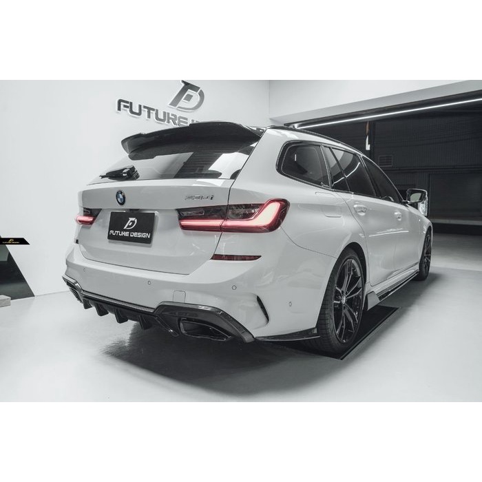 【Future_Design】BMW G20 G21 MTECH FD品牌 GT 碳纖維 卡夢 CARBON 後保定風翼