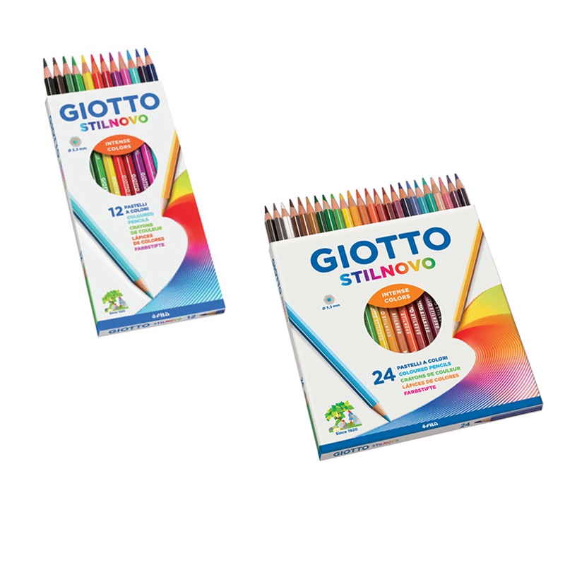 GIOTTO STILNOVO 學用六角彩色鉛筆 8000825256509-限時特價