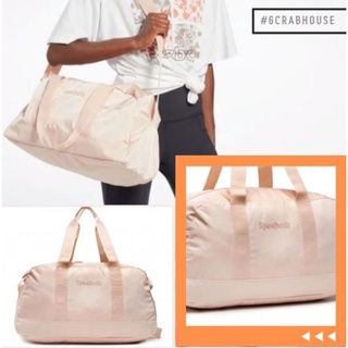 REEBOK WOMEN GRIP BAG 女性 旅行袋 訓練包 手提袋 手提行李袋 粉色 HD9840