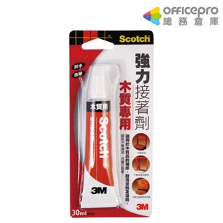 3M Scotch 強力接著劑/6625N/木質專用/30ml｜Officepro總務倉庫